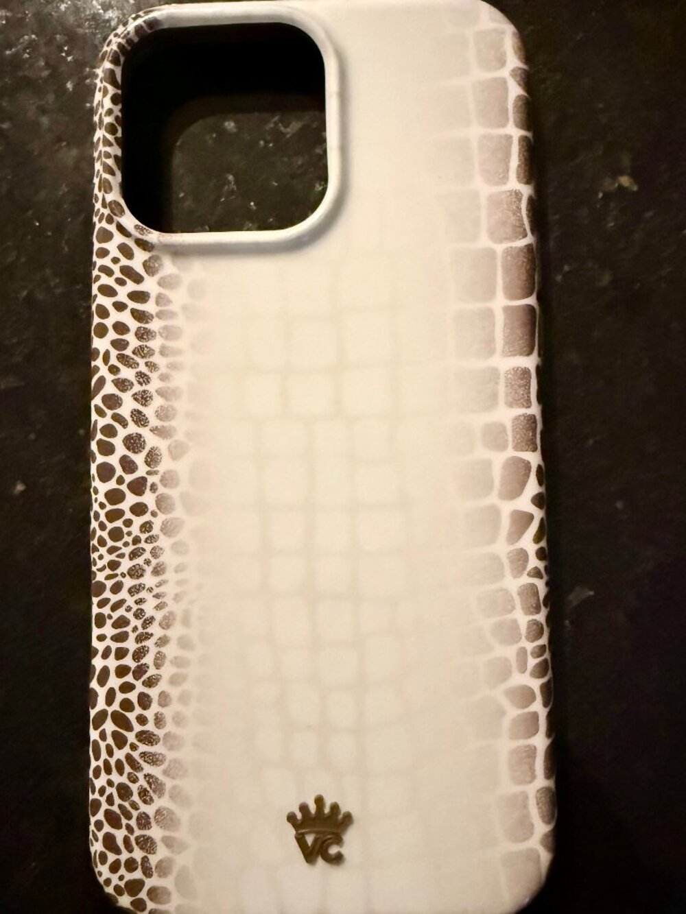 Velvet Caviar Himalayan Croc iPhone 16 Pro Max Case